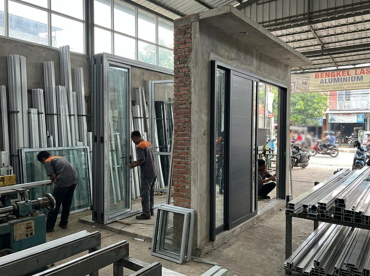 Jasa Pembuatan Pintu Aluminium di Tangerang: Solusi Modern untuk Hunian dan Bangunan